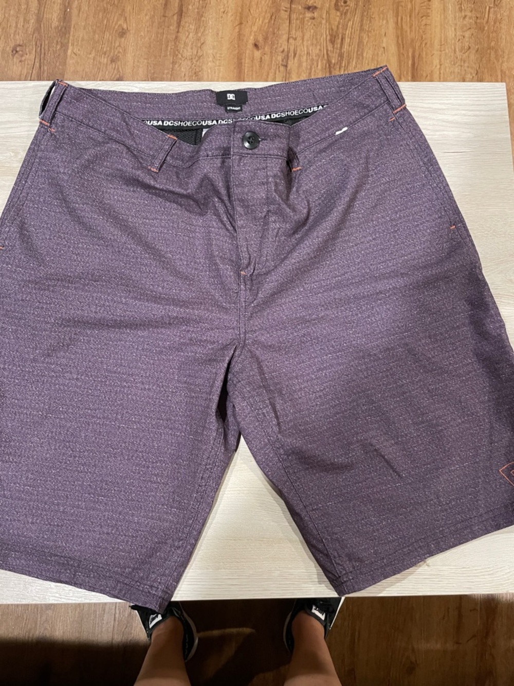Men's Purple Casual Shorts